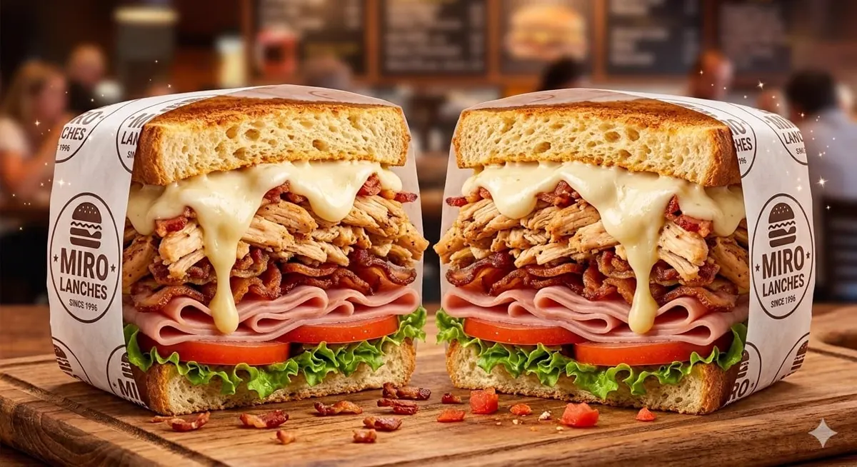 Frango salada bacon